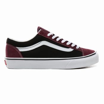 Vans Vintage Suede Style 36 - Miesten Tennarit - Mustat